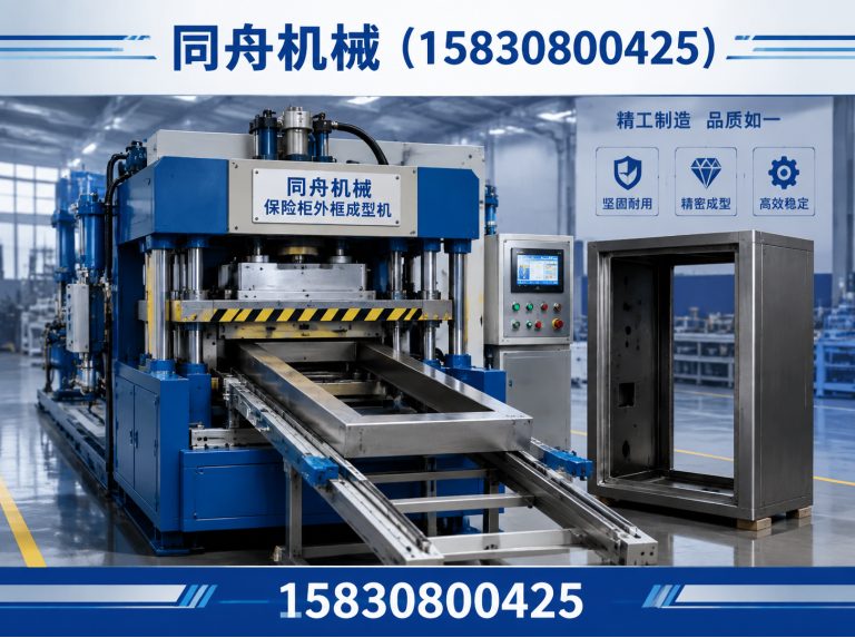 肃宁县保险柜外框成型机展示图